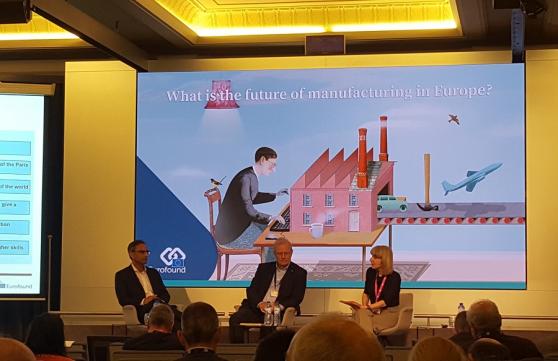Jornada organizada por Eurofound sobre el futuro del sector industrial en Europa