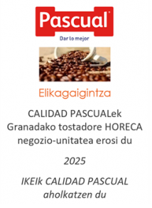 CALIDAD PASCUALek Granadako tostadore HORECA negozio-unitatea erosi du
Elikagaigintza
2025
IKEIk CALIDAD PASCUAL aholkatzen du