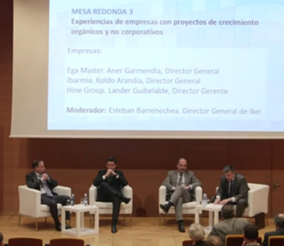 IKEI participa en la Jornada "Empresa Vasca y Dimensión para Competir" moderando una de las tres mesas de trabajo